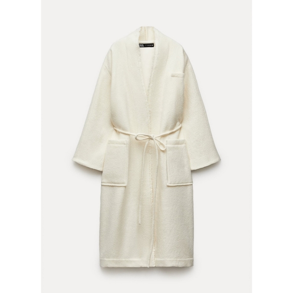 Zara wool lightweight coat - Picture 8 of 17